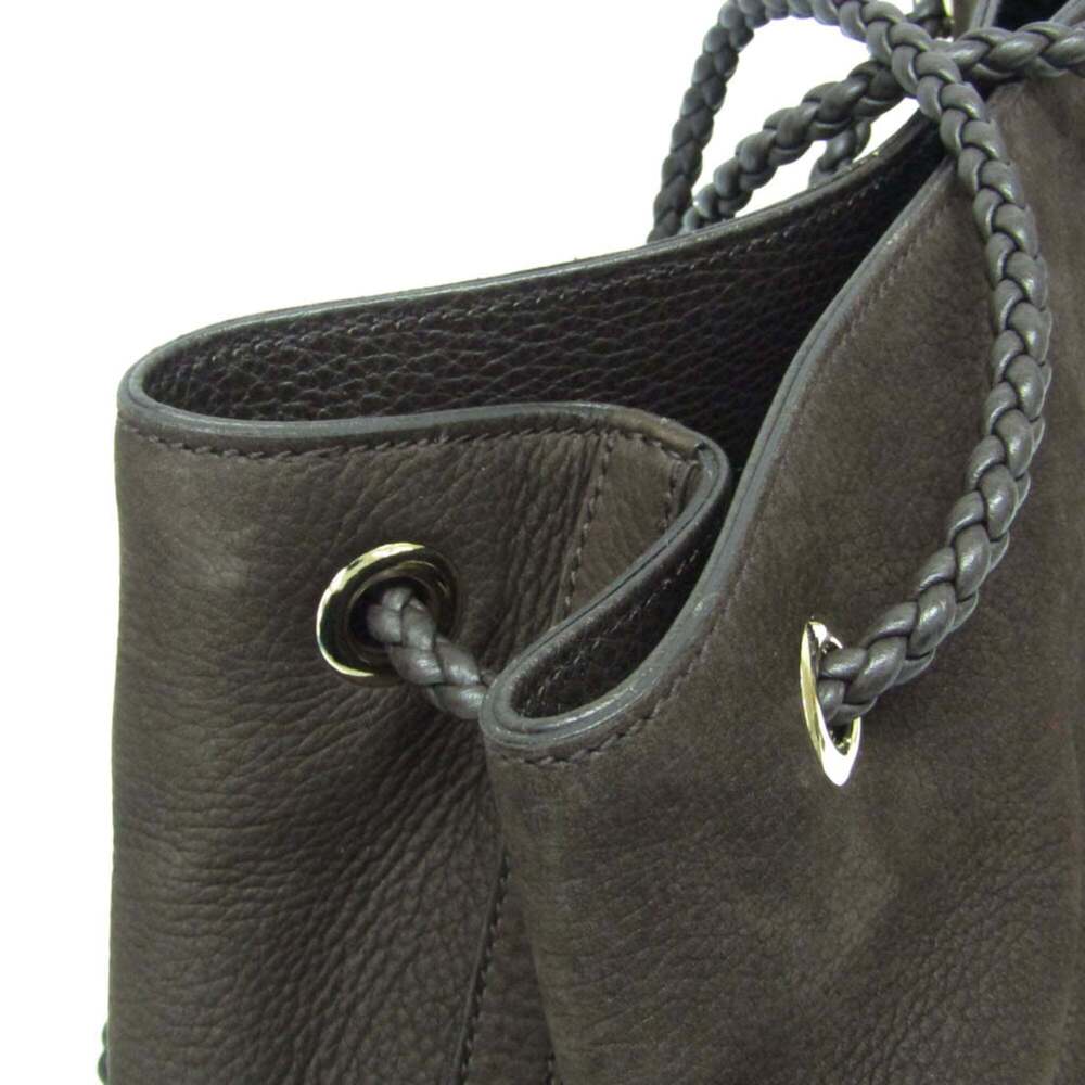 GUCCI Authentic Brown Leather Tote Bag - Picture 9 of 15